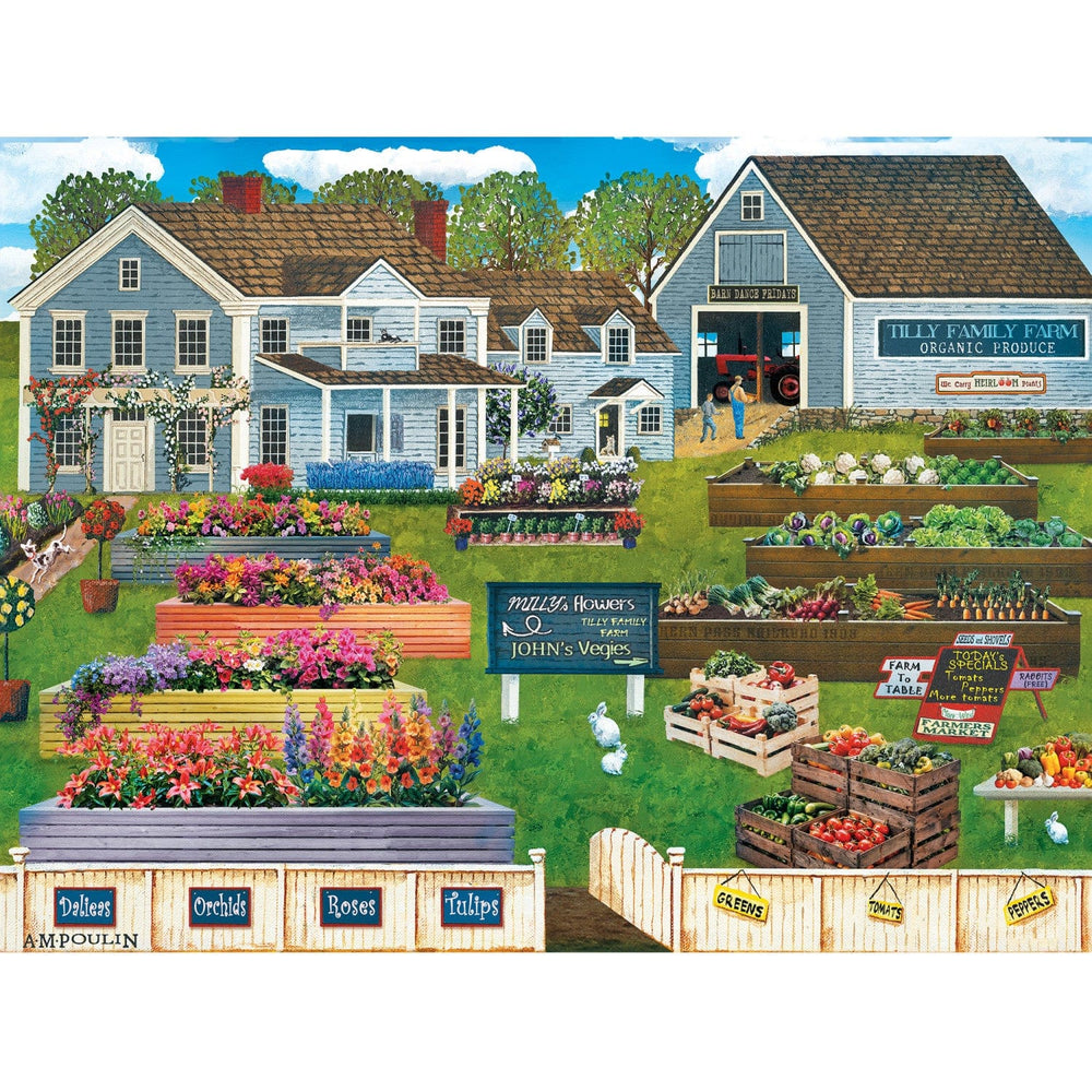 Town & Country - Tulips or Tomatoes 300 Piece EZ Grip Jigsaw Puzzle (ONLINE ORDER ONLY)