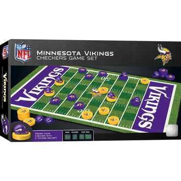 Minnesota Vikings Checkers Board Game (ONLINE ORDER ONLY)