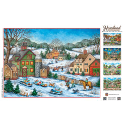 Heartland - Snowball Ambush 500 Piece Jigsaw Puzzle (ONLINE ORDER ONLY)