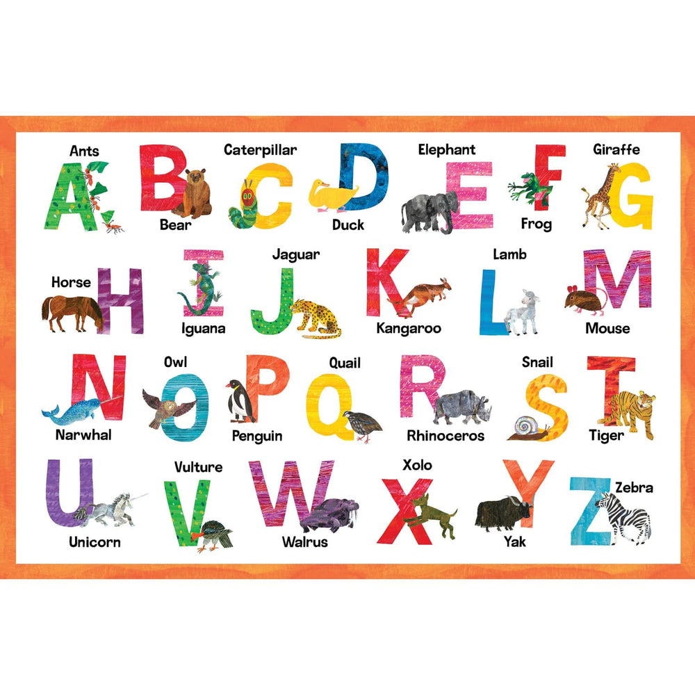 World of Eric Carle - Alphabet 48 Piece Floor Jigsaw Puzzle (ONLINE ORDER ONLY)