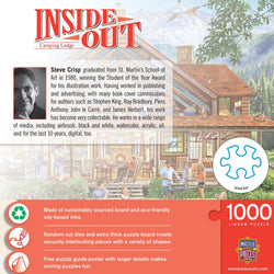 Inside Out - Camping Lodge 1000 Piece Jigsaw Puzzle (ONLINE ORDER ONLY)