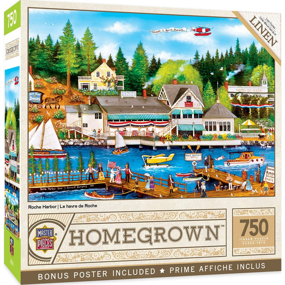 Homegrown - Roche Harbor 750 Piece Jigsaw Puzzle (ONLINE ORDER ONLY)