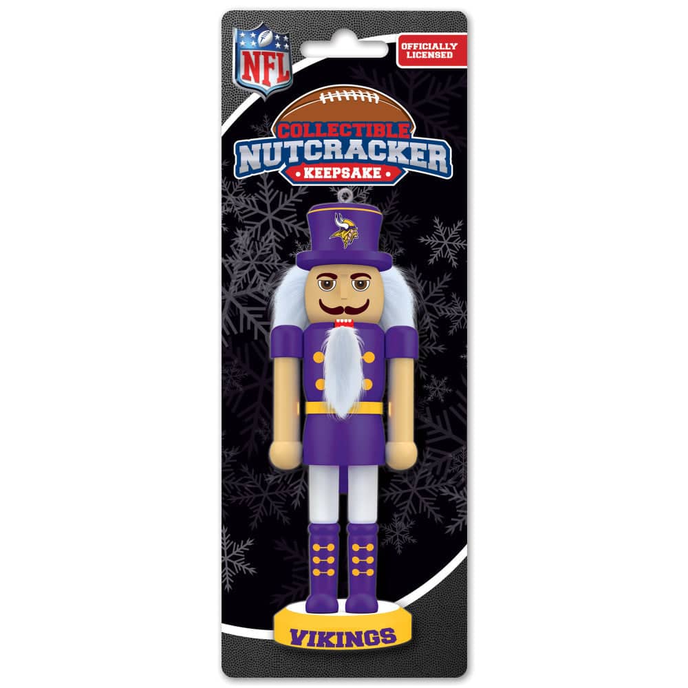 Minnesota Vikings - Keepsake Nutcracker