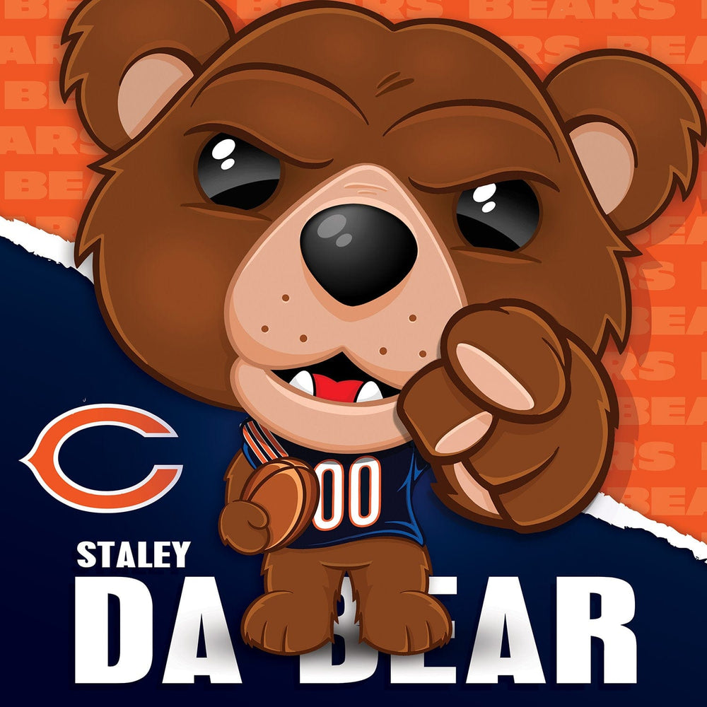Staley Da Bear - Chicago Bears Mascot 100 Piece Jigsaw Puzzle (ONLINE ORDER ONLY)