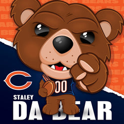 Staley Da Bear - Chicago Bears Mascot 100 Piece Jigsaw Puzzle (ONLINE ORDER ONLY)
