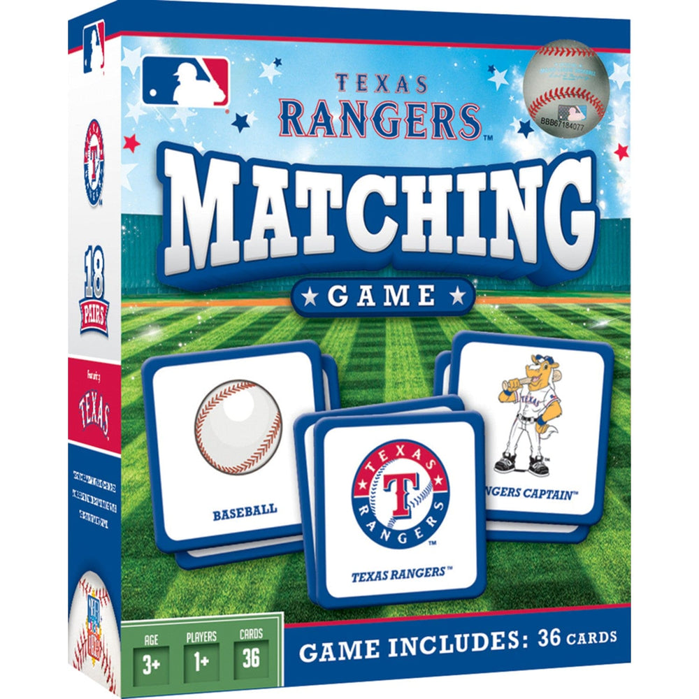 Texas Rangers Matching Game (ONLINE ORDER ONLY)
