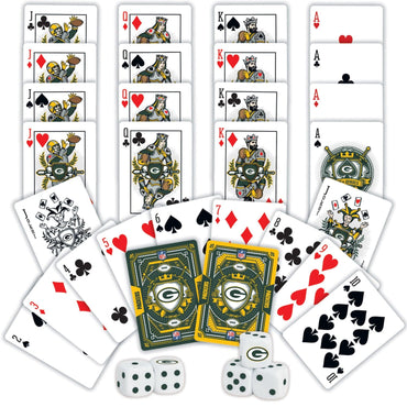 Green Bay Packers - 2-Pack Playing Cards & Dice Set (ONLINE ORDER ONLY)
