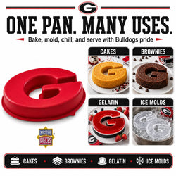 Georgia Bulldogs Cake Pan