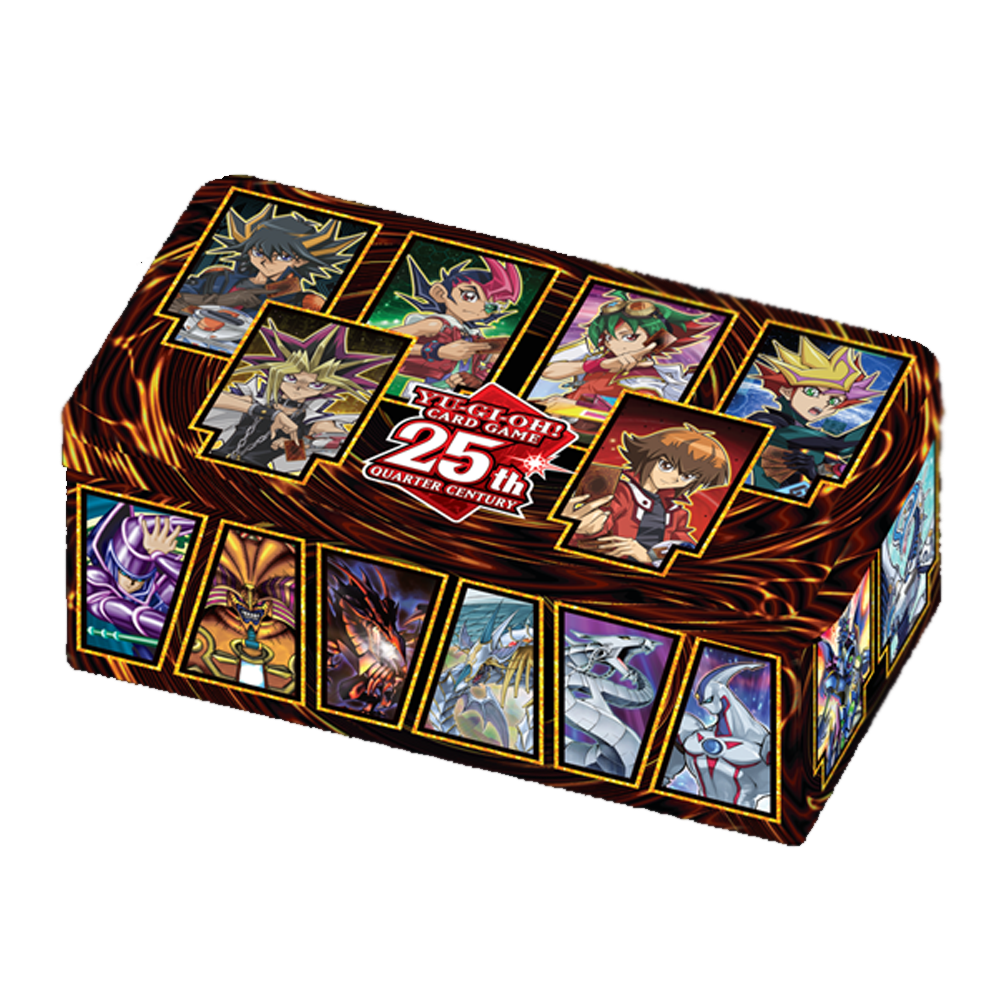 Yu-Gi-Oh! Trading Card Game: 25th Anniversary Tin: Dueling Heroes 2023 (ONLINE ORDER ONLY)