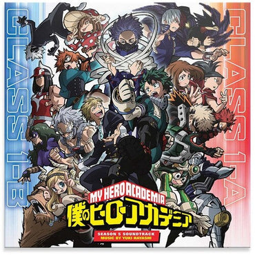 Yuki Hayashi - My Hero Academia: Season 5 (Original Series Soundtrack) (Colored Vinyl, Blue, Red, 150 Gram Vinyl) (2 Lp's) [Vinyl] (ONLINE ORDER ONLY)