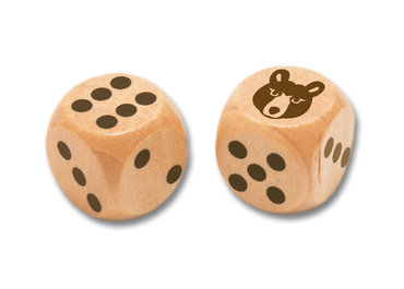 Bear Dice Set (Yukon Salon) (ONLINE ORDER ONLY)