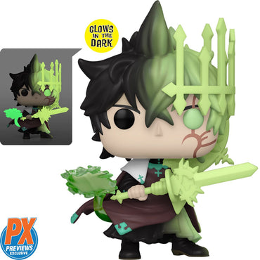 Funko POP! Black Clover - Yuno (Spirit of Zephyr) Figure #1422 Preview Exclusives (PX) (ONLINE ORDER ONLY)