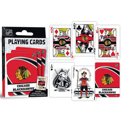 Chicago Blackhawks Playing Cards - 54 Card Deck (ONLINE ORDER ONLY)