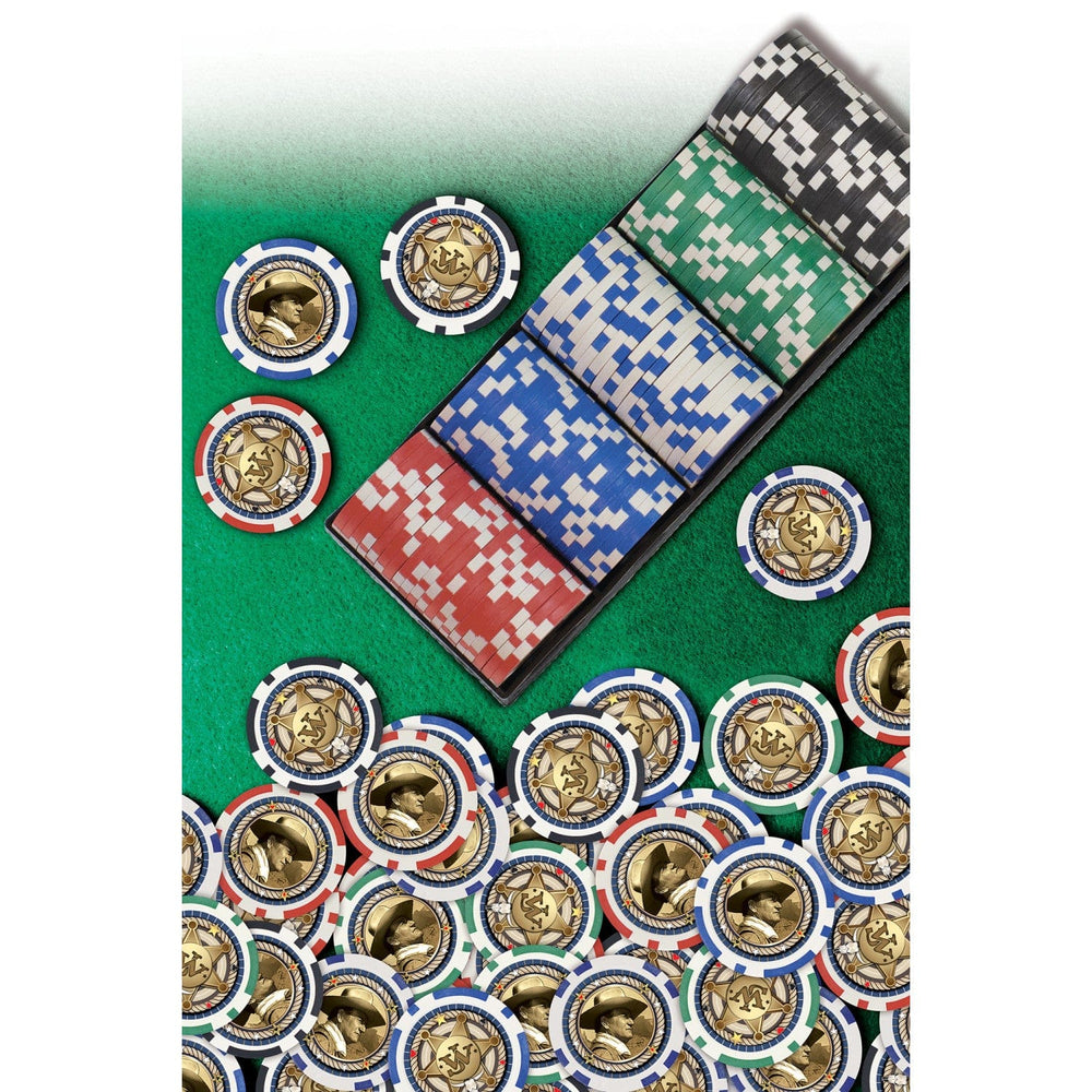 John Wayne 100 Piece Poker Chips (ONLINE ORDER ONLY)