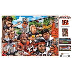 Cincinnati Bengals - All-Time Greats 500 Piece Jigsaw Puzzle