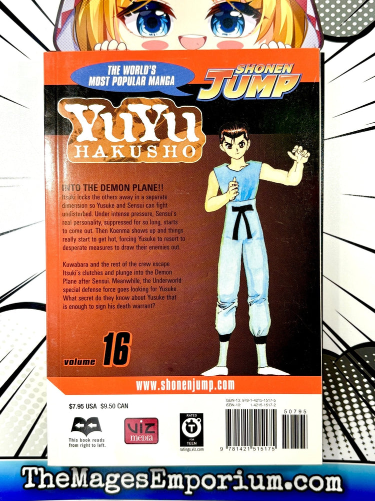 Yuyu Hakusho Vol 16 (Online Order Only)