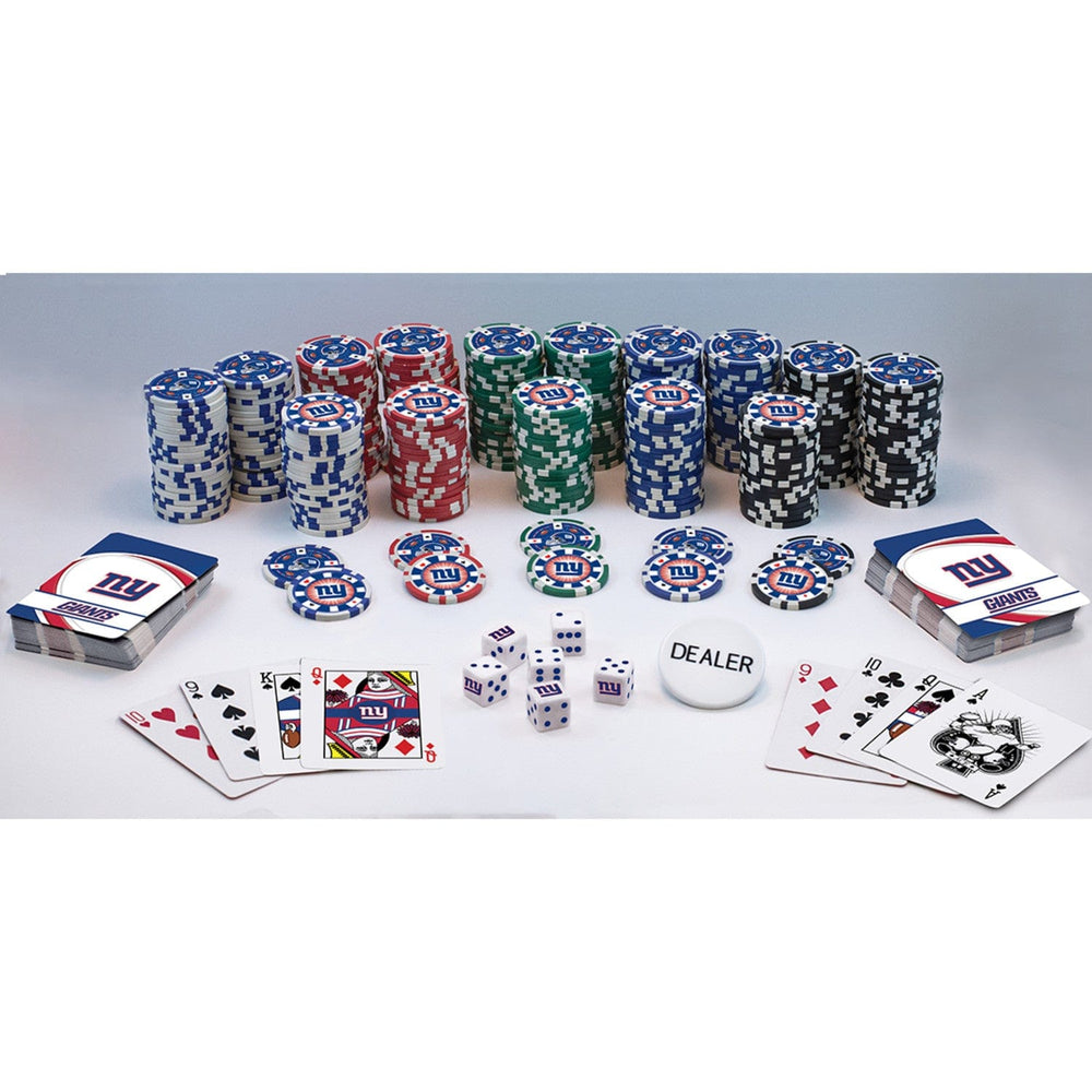 New York Giants 300 Piece Poker Set (ONLINE ORDER ONLY)