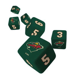 Minnesota Wild Dice Set - 19mm