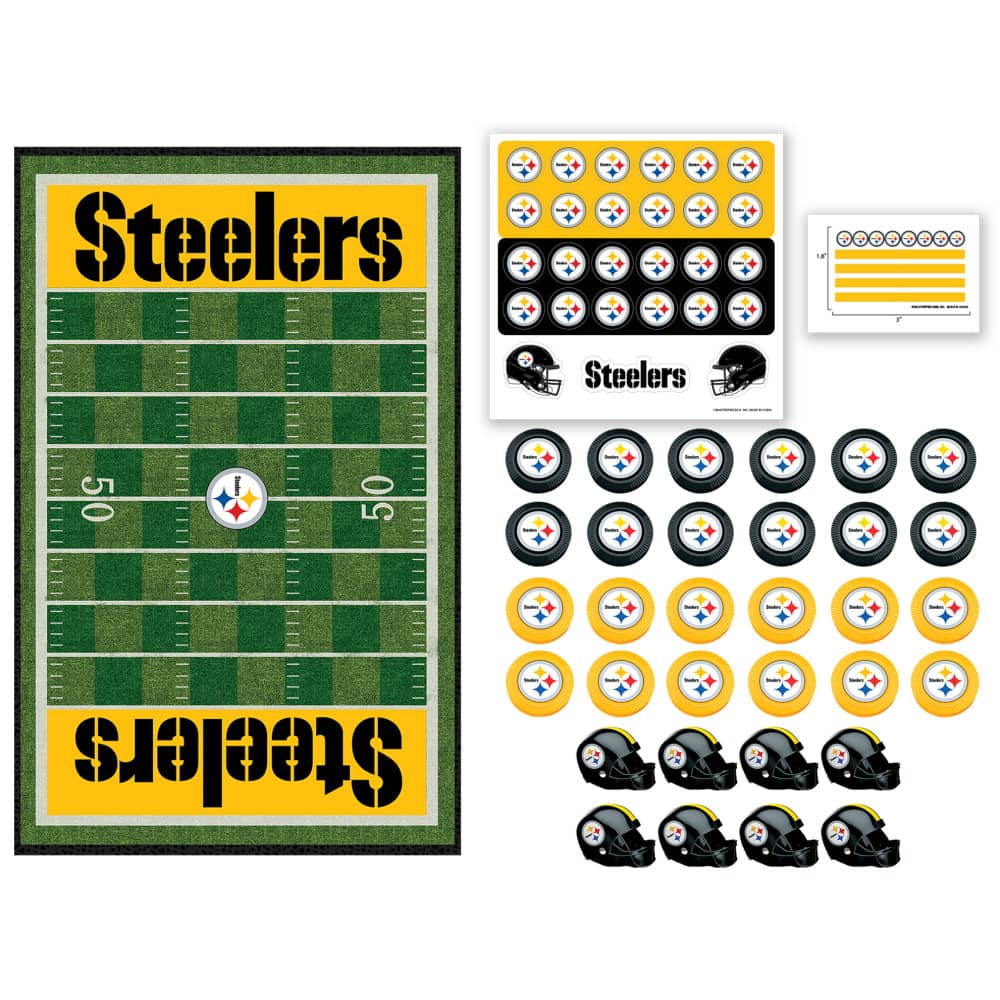 Pittsburgh Steelers Checkers Board Game