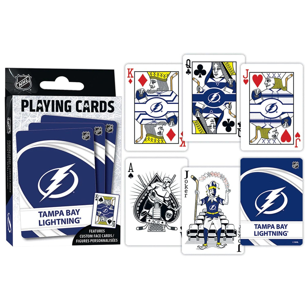 Tampa Bay Lightning Playing Cards - 54 Card Deck (ONLINE ORDER ONLY)