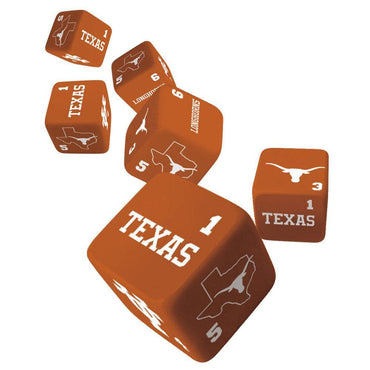 Texas Longhorns Dice Set (ONLINE ORDER ONLY)