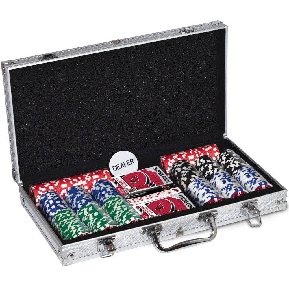Arizona Cardinals 300 Piece Poker Set (ONLINE ORDER ONLY)
