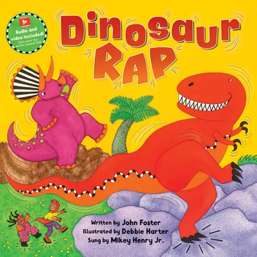 Dinosaur Rap - Board Book (ONLINE ORDER ONLY)