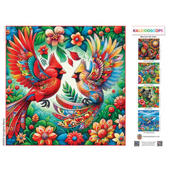 Kaleidoscope - Springtime Dance 300 Piece EZ Grip Jigsaw Puzzle