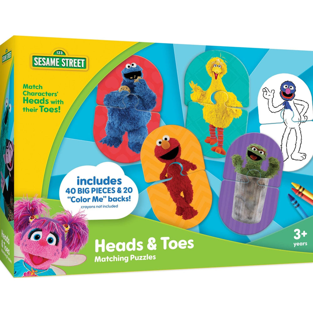Sesame Street - Heads & Toes Matching Jigsaw Puzzles (ONLINE ORDER ONLY)