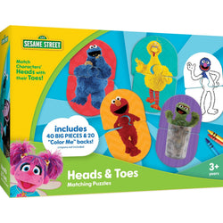 Sesame Street - Heads & Toes Matching Jigsaw Puzzles (ONLINE ORDER ONLY)