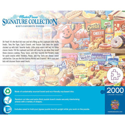 Signature Collection - Kids' Favorite Foods 2000 Piece Jigsaw Puzzle (ONLINE ORDER ONLY)
