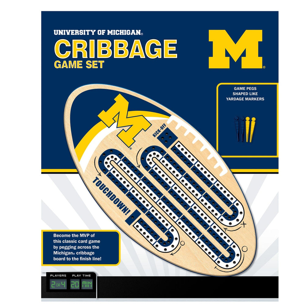 Michigan Wolverines Cribbage