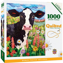 Quilted - Frolic in the Fields 1000 Piece Jigsaw Puzzle