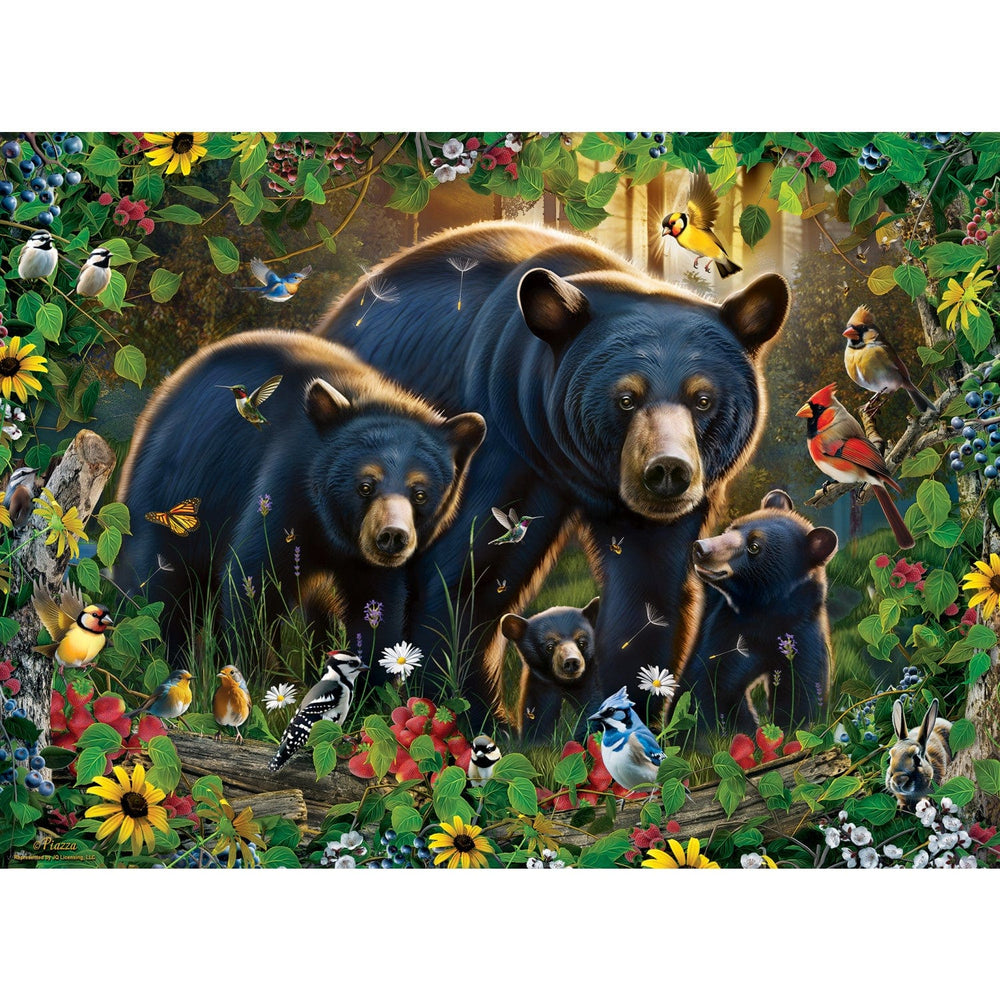 Mossy Oak - Black Bears 100 Piece Jigsaw Puzzle (ONLINE ORDER ONLY)