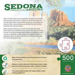 Sedona, Arizona 500 Piece Jigsaw Puzzle (ONLINE ORDER ONLY)