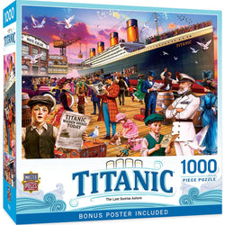Titanic - The Last Sunrise Ashore 1000 Piece Jigsaw Puzzle (ONLINE ORDER ONLY)