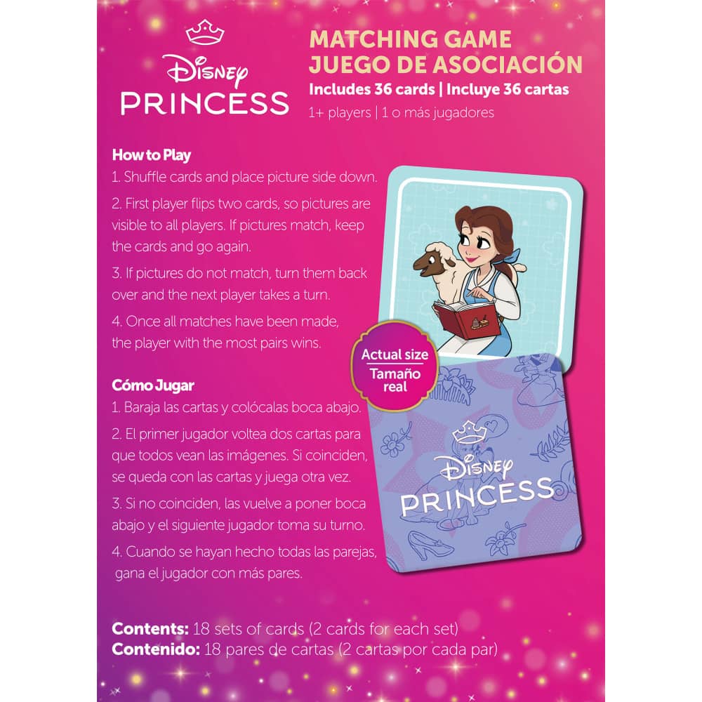 Disney - Princesses Memory Game (ONLINE ORDER ONLY)