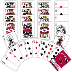 Arizona Cardinals Playing Cards - 54 Card Deck (ONLINE ORDER ONLY)