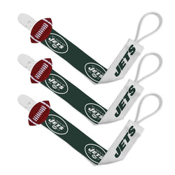 New York Jets - Pacifier Clip 3-Pack (ONLINE ORDER ONLY)