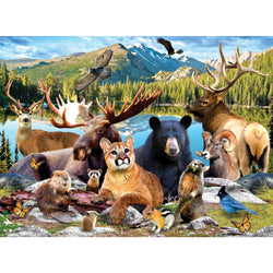 Wildlife of Rocky Mountain National Park - 100 Piece Jigsaw Puzzle (ONLINE ORDER ONLY)