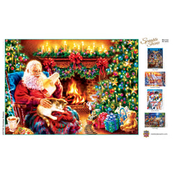 Sparkle & Shine - Christmas Dreams 500 Piece Glitter Jigsaw Puzzle (ONLINE ORDER ONLY)