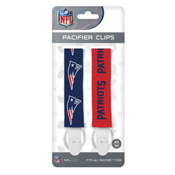 New England Patriots - Pacifier Clip 2-Pack (ONLINE ORDER ONLY)