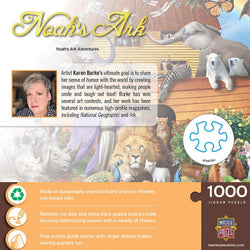 Inspirational - Noah's Ark Adventures 1000 Piece Jigsaw Puzzle (ONLINE ORDER ONLY)