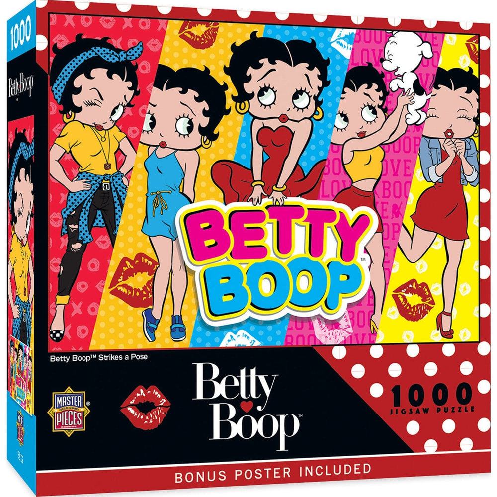 Betty Boop - Strikes a Pose 1000 Piece Jigsaw Puzzle (ONLINE ORDER ONLY)