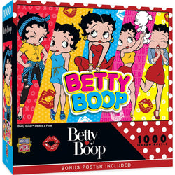 Betty Boop - Strikes a Pose 1000 Piece Jigsaw Puzzle (ONLINE ORDER ONLY)
