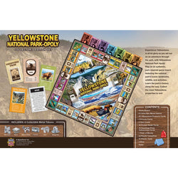 Yellowstone National Park Opoly Board Game