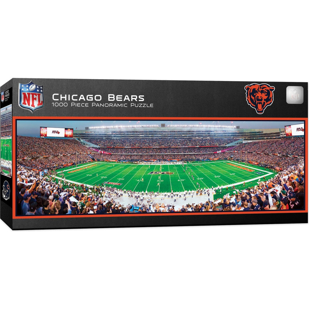 Chicago Bears - 1000 Piece Panoramic Jigsaw Puzzle - Center View (ONLINE ORDER ONLY)