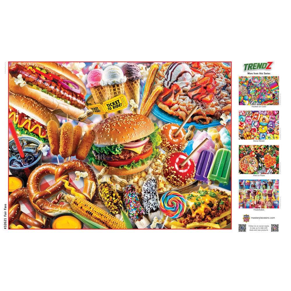 Trendz - Fair Fare 300 Piece EZ Grip Jigsaw Puzzle (ONLINE ORDER ONLY)