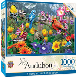 Audubon - Morning Garden 1000 Piece Jigsaw Puzzle (ONLINE ORDER ONLY)