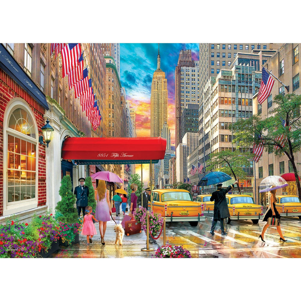 Travel Diary - Fifth Avenue, NYC 500 Piece Jigsaw Puzzle (ONLINE ORDER ONLY)